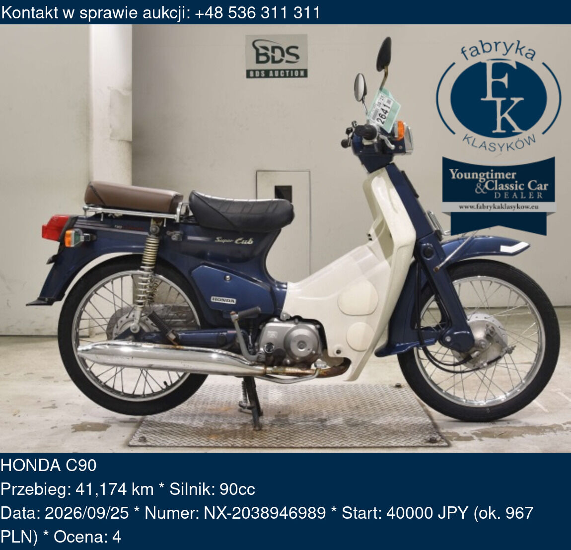 HONDA C90  - zdjęcie 2