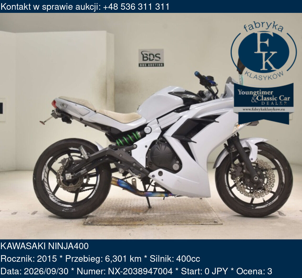 KAWASAKI NINJA400 2015 - zdjęcie 2