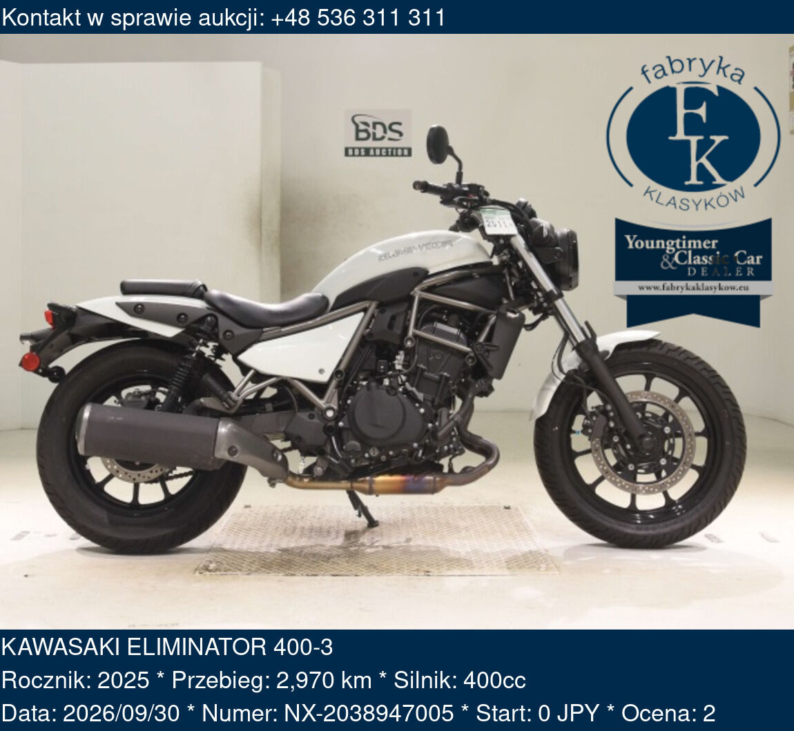 KAWASAKI ELIMINATOR 400-3 2025 - zdjęcie 2