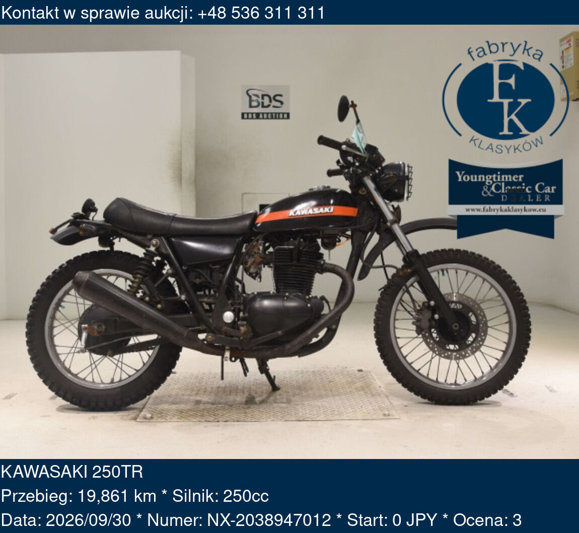 KAWASAKI 250TR - zdjęcie 2