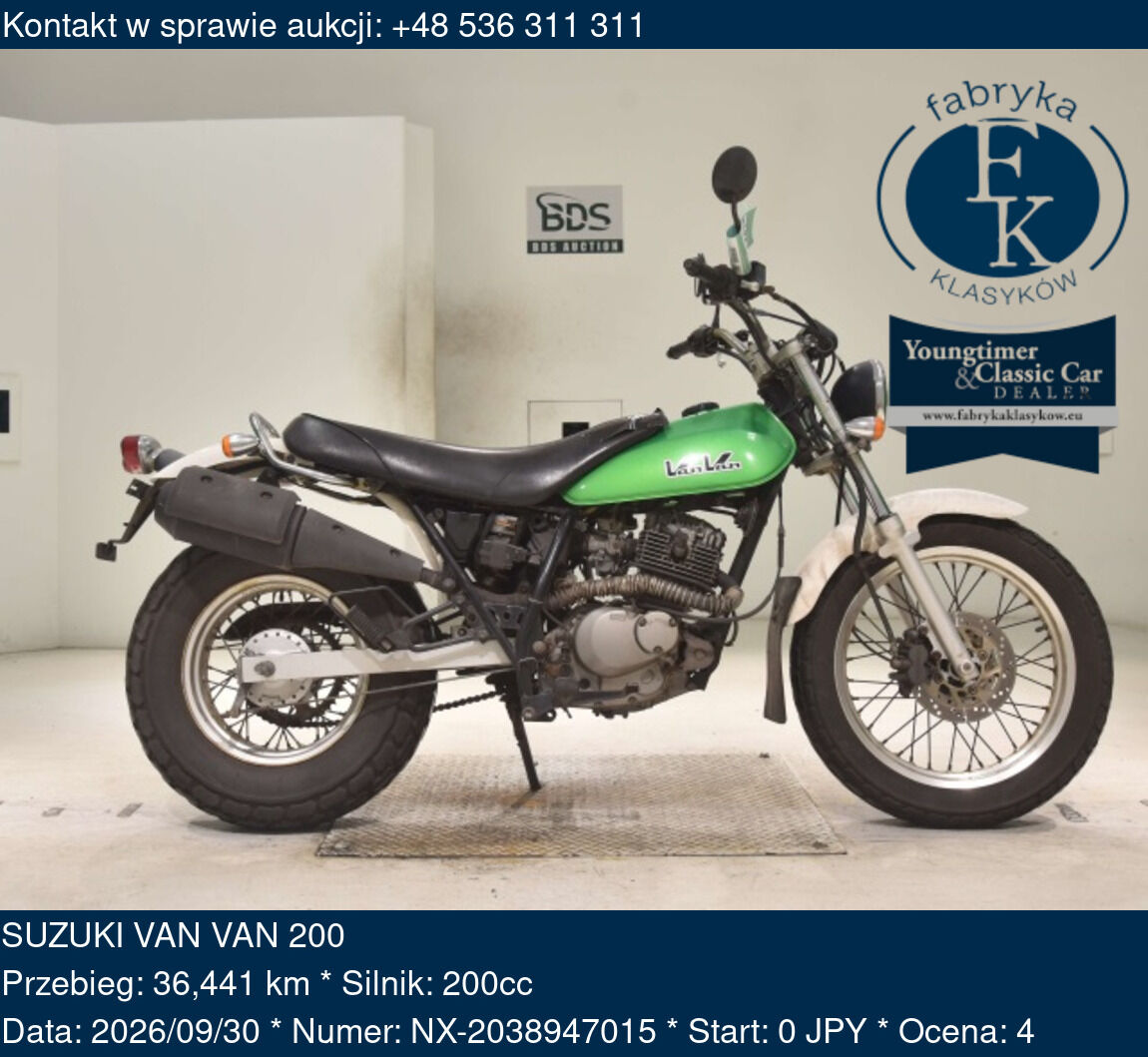 SUZUKI VAN VAN 200  - zdjęcie 2