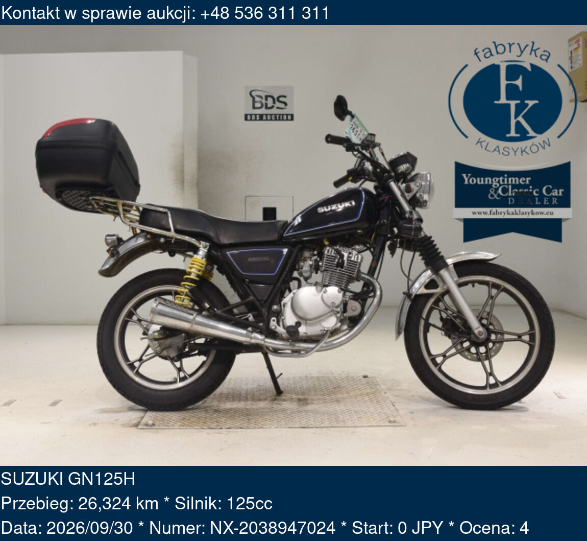 SUZUKI GN125H  - zdjęcie 2
