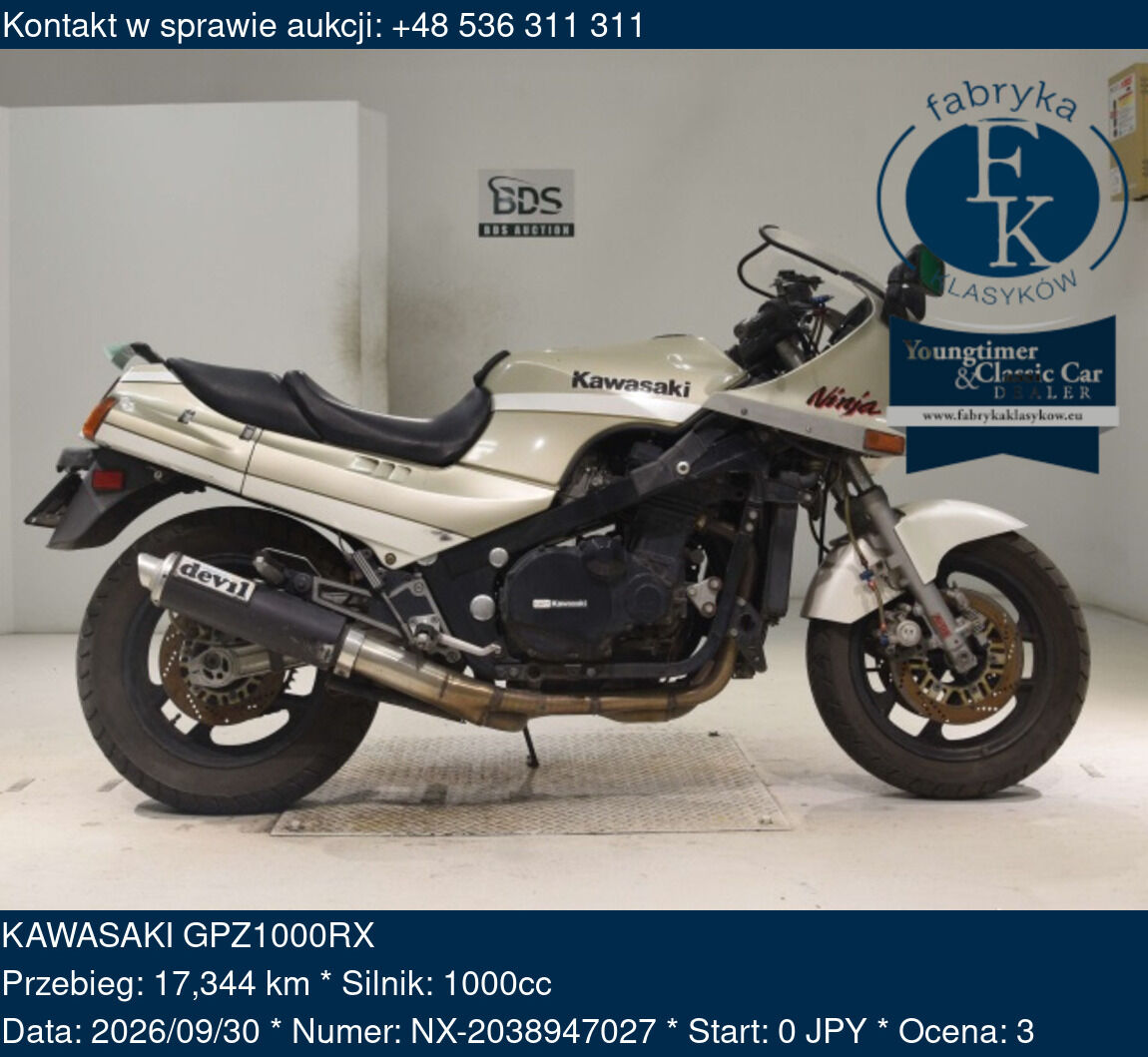 KAWASAKI GPZ1000RX  - zdjęcie 2