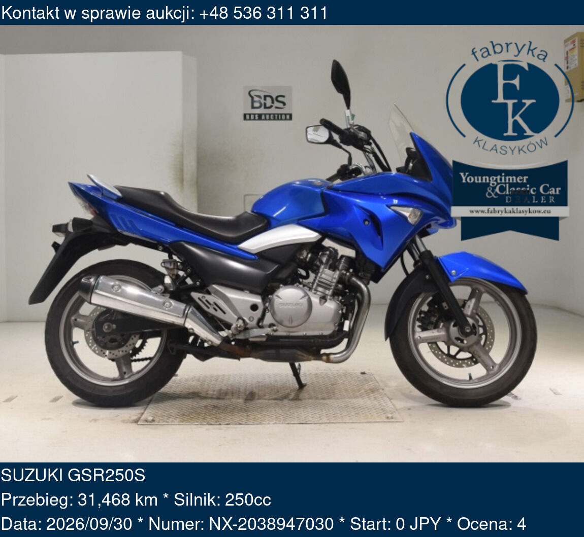 SUZUKI GSR250S  - zdjęcie 2