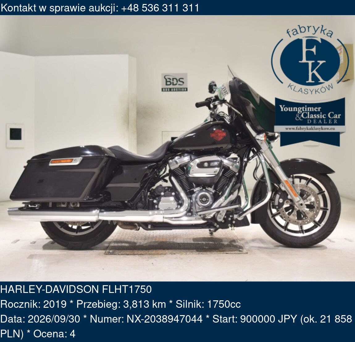HARLEY-DAVIDSON FLHT1750 2019 - zdjęcie 2