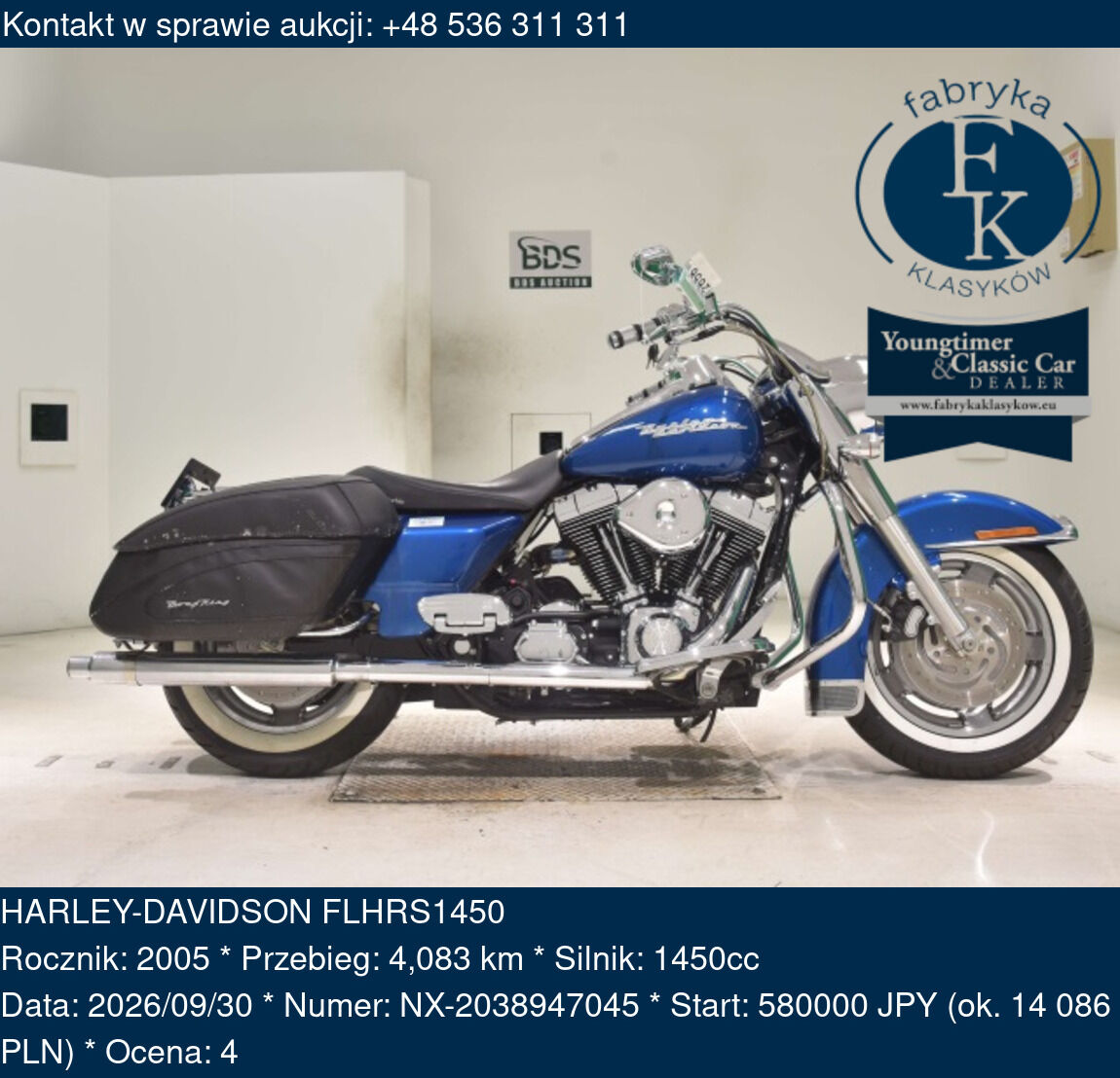 HARLEY-DAVIDSON FLHRS1450 2005 - zdjęcie 2