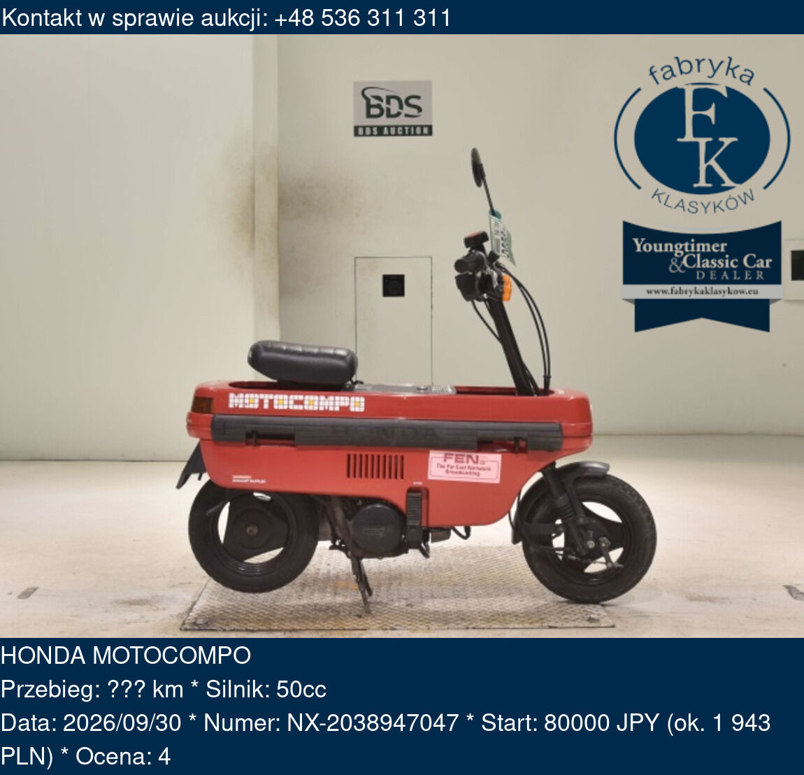 HONDA MOTOCOMPO  - zdjęcie 2