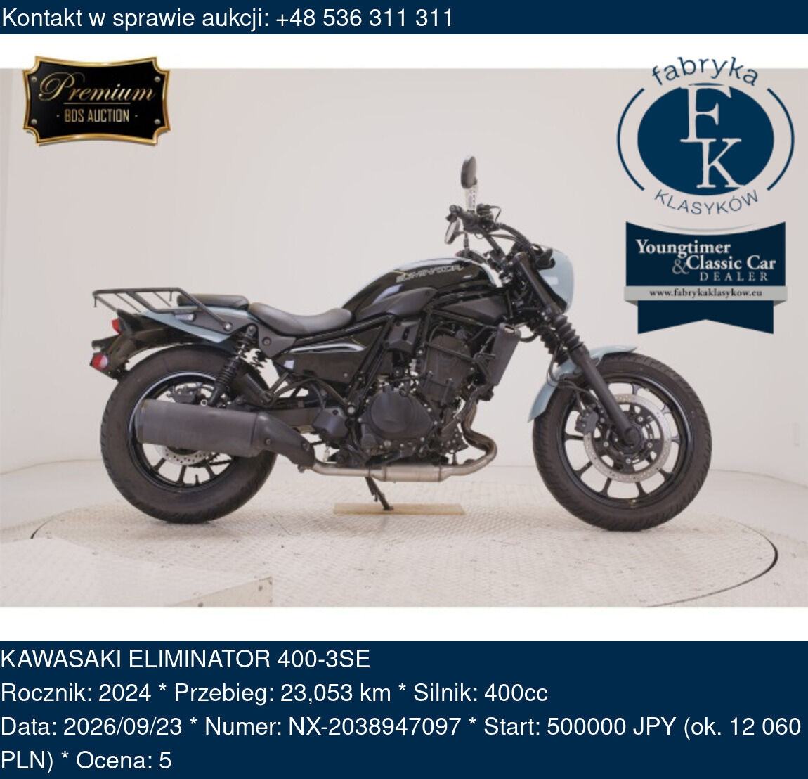 KAWASAKI ELIMINATOR 400-3SE 2024 - zdjęcie 2