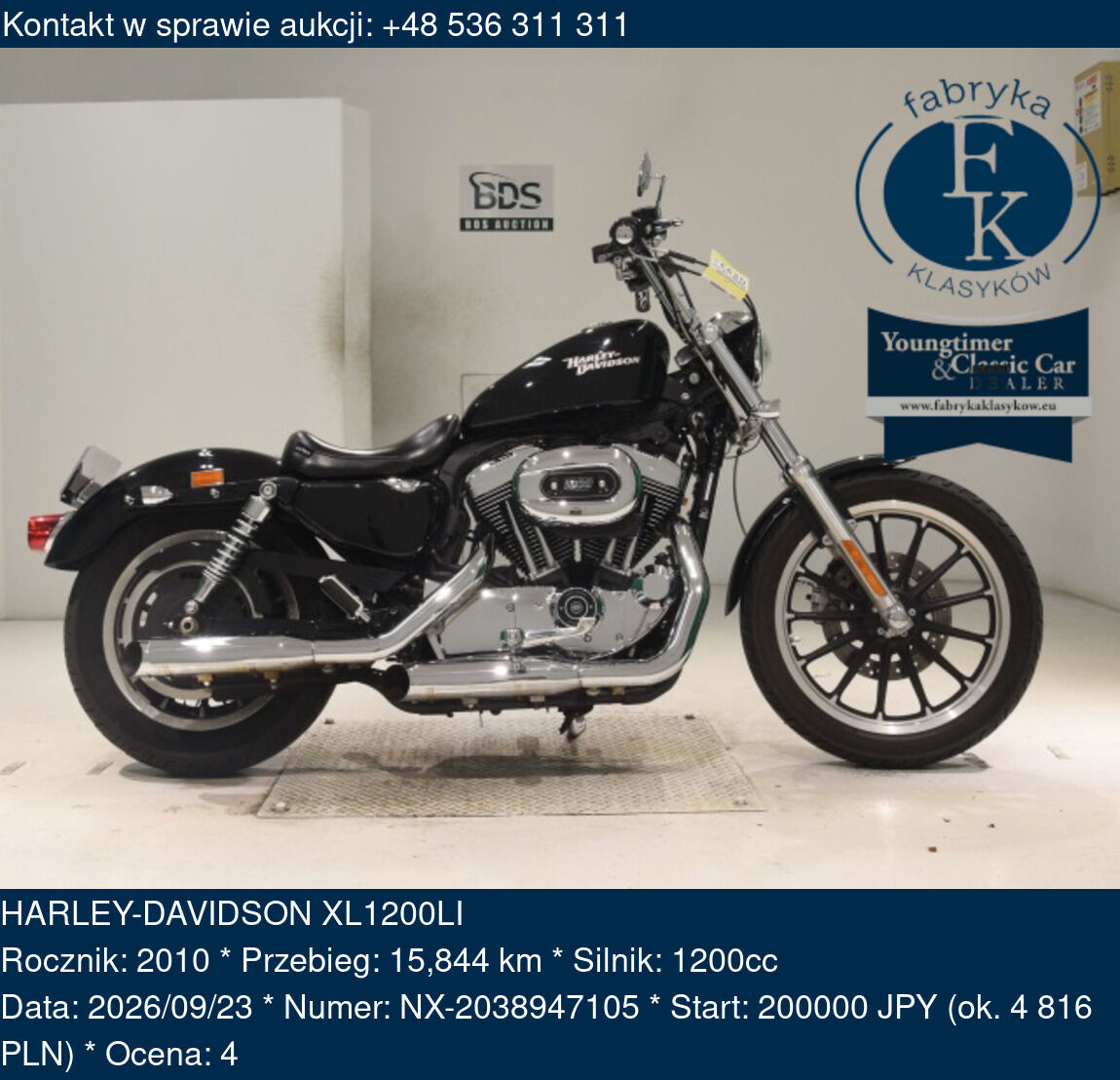 HARLEY-DAVIDSON XL1200LI 2010 - zdjęcie 2