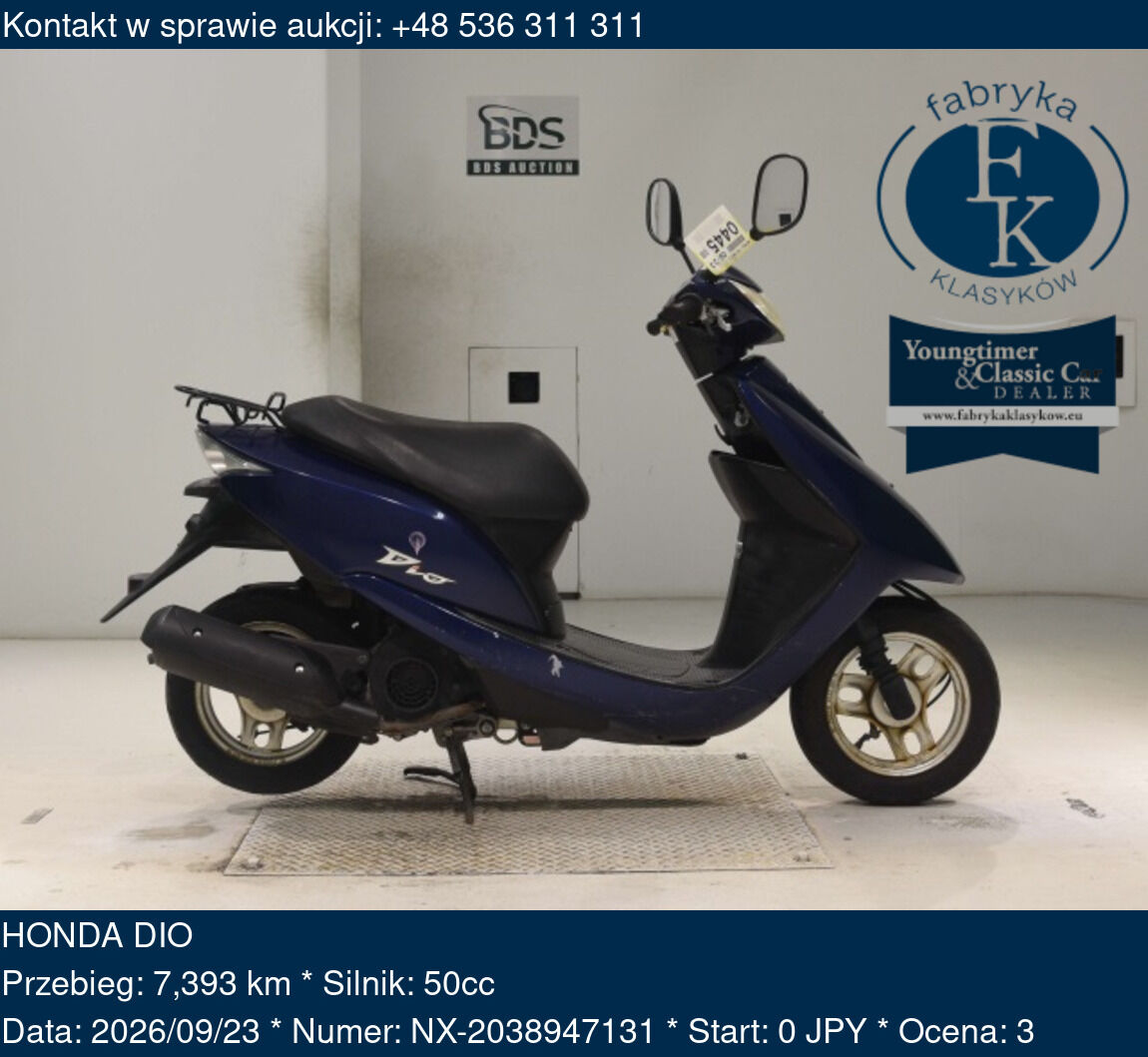 HONDA DIO  - zdjęcie 2