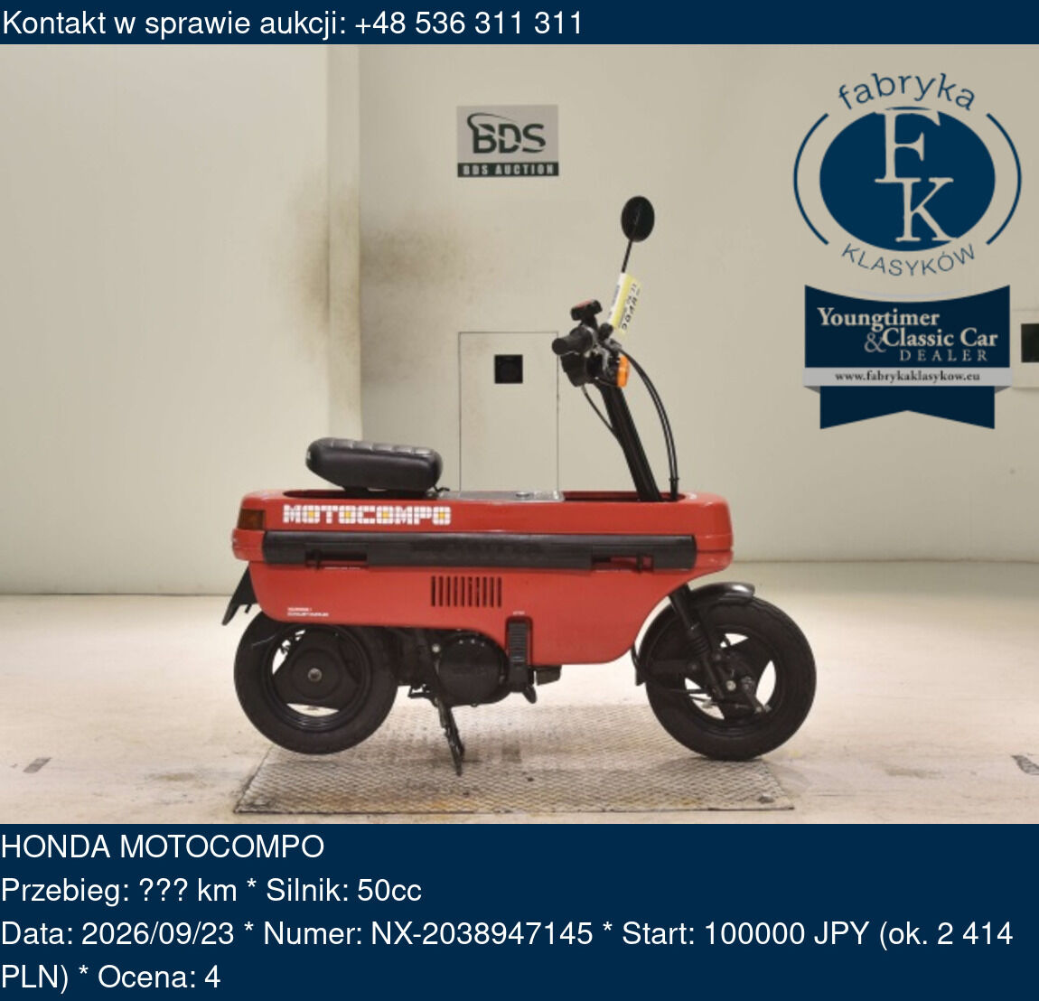 HONDA MOTOCOMPO  - zdjęcie 2