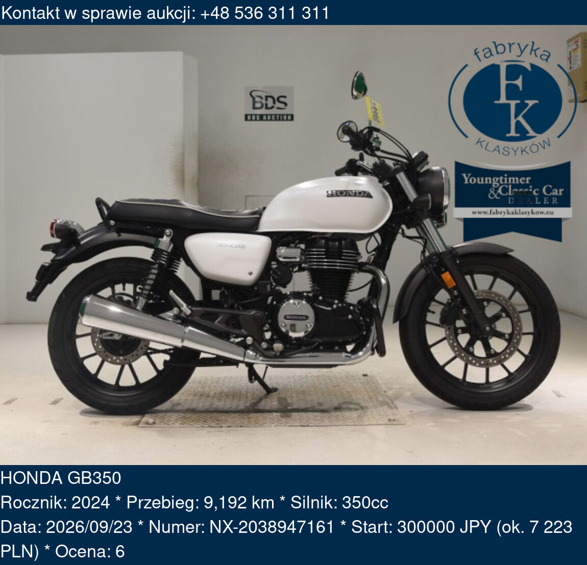 HONDA GB350 2024 - zdjęcie 2