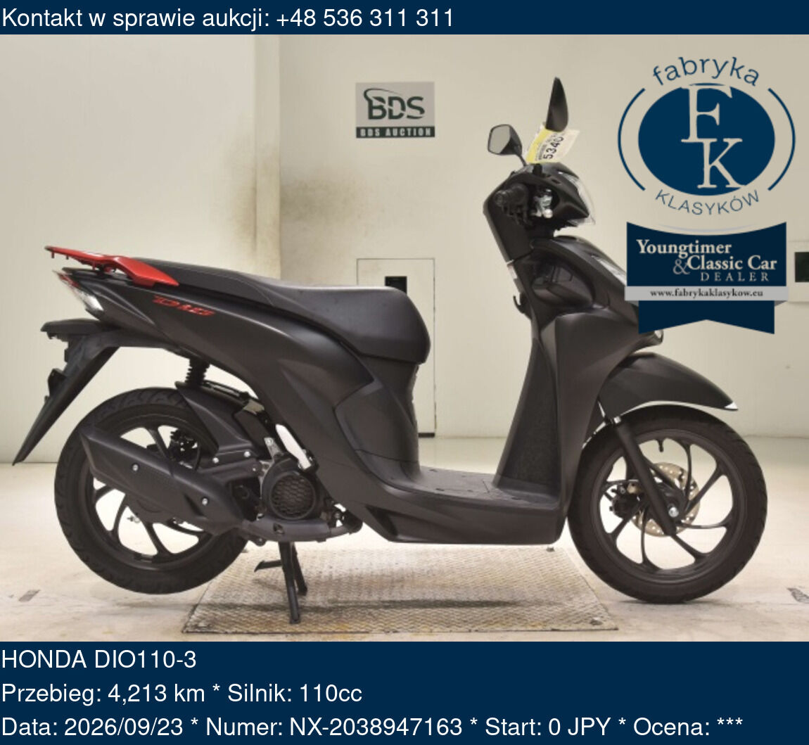 HONDA DIO110-3 - zdjęcie 2