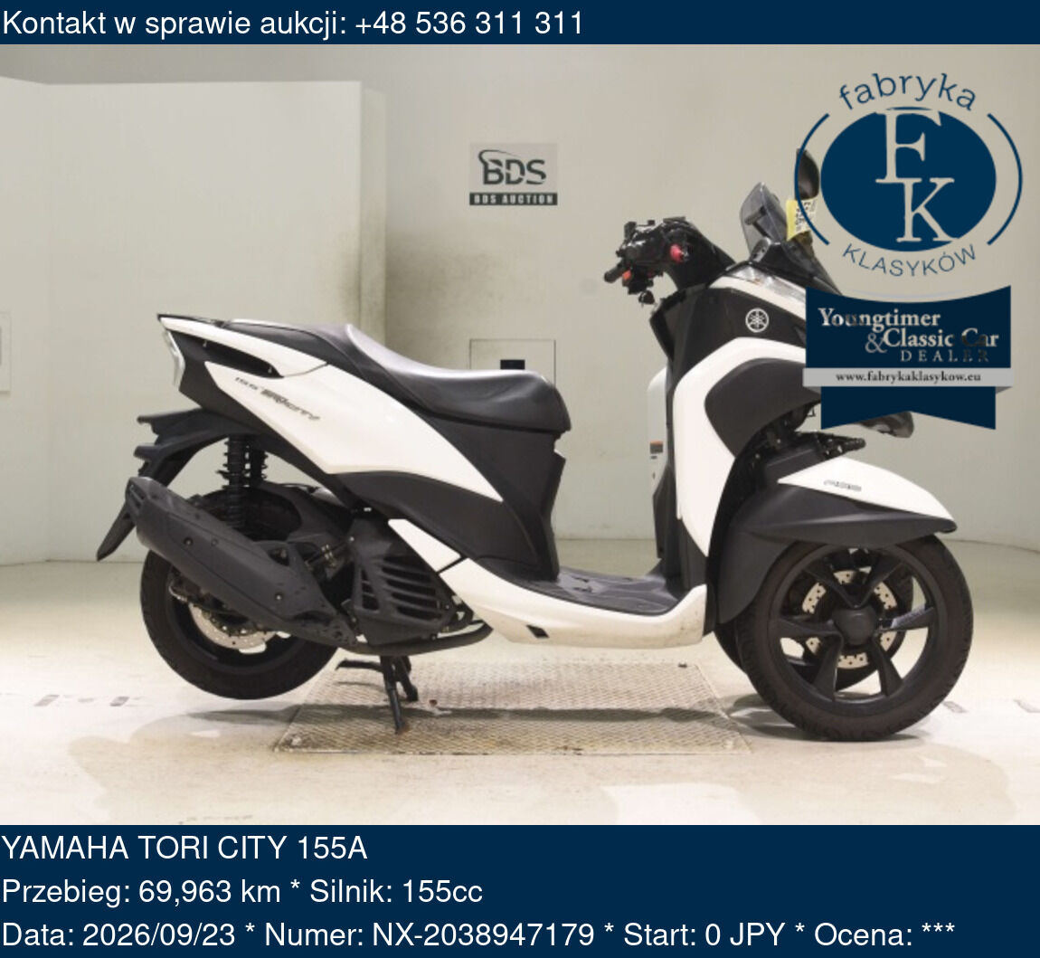 YAMAHA TORI CITY 155A  - zdjęcie 2