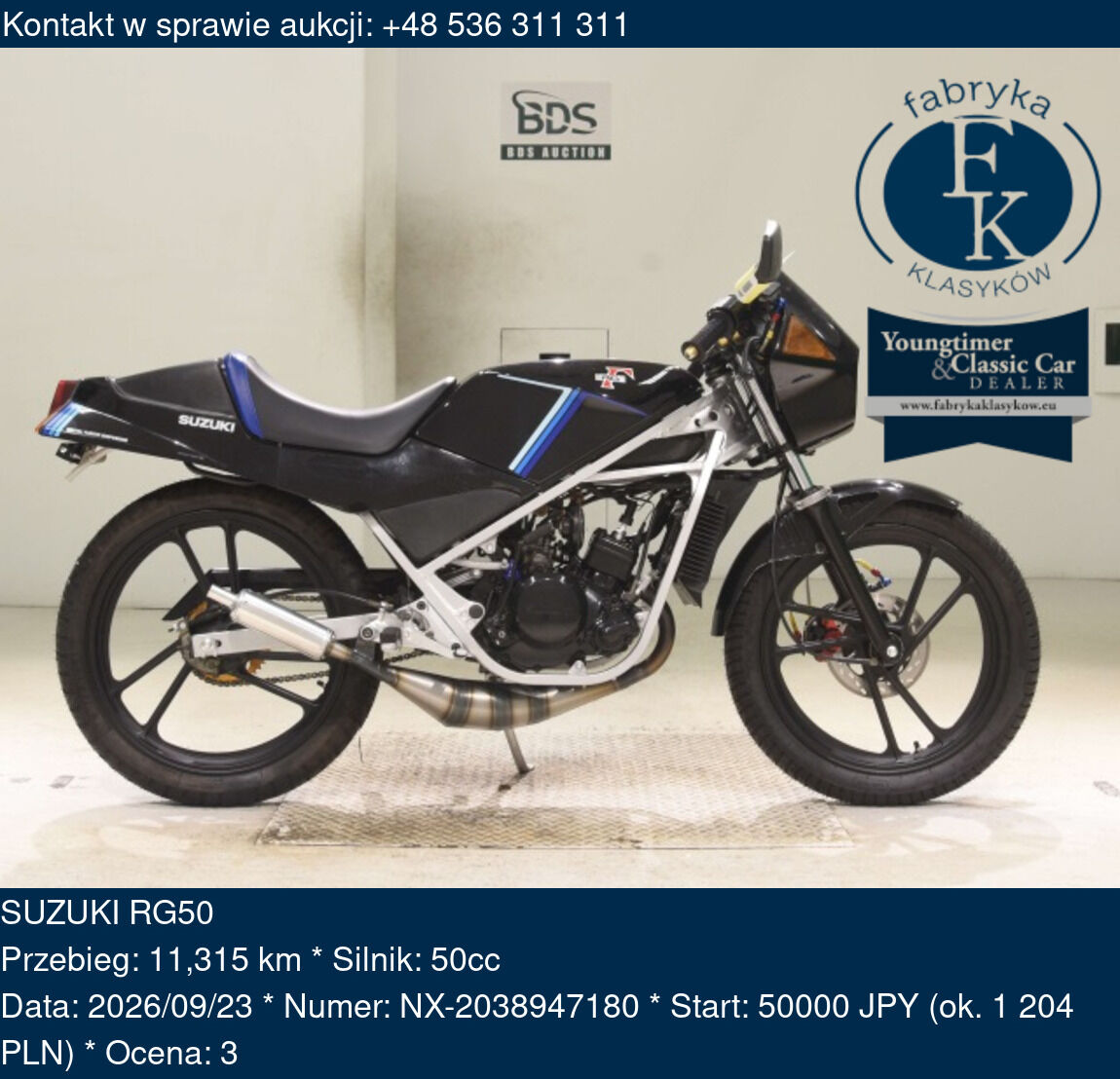 SUZUKI RG50  - zdjęcie 2