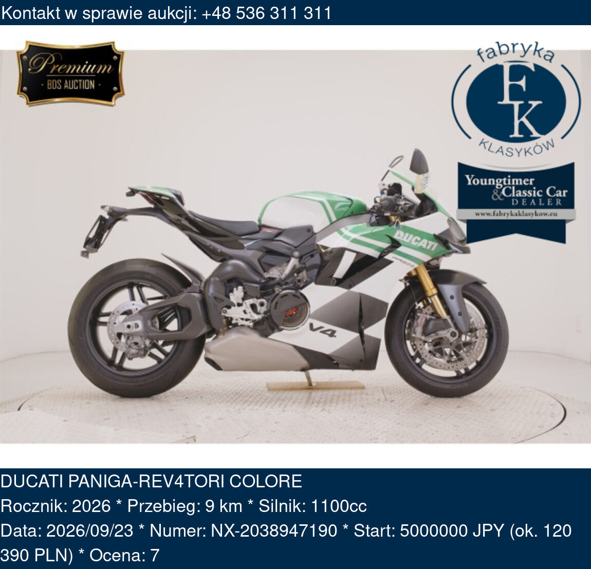 DUCATI PANIGA-REV4TORI COLORE 2026 - zdjęcie 2