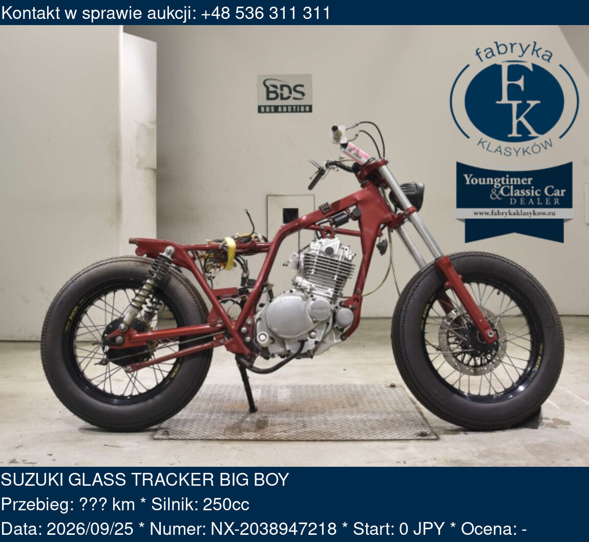 SUZUKI GLASS TRACKER BIG BOY  - zdjęcie 2