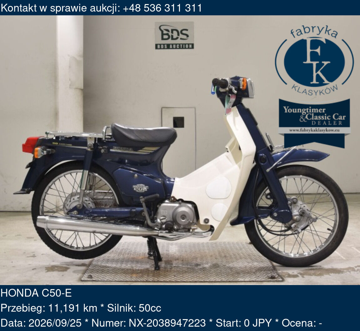 HONDA C50-E  - zdjęcie 2