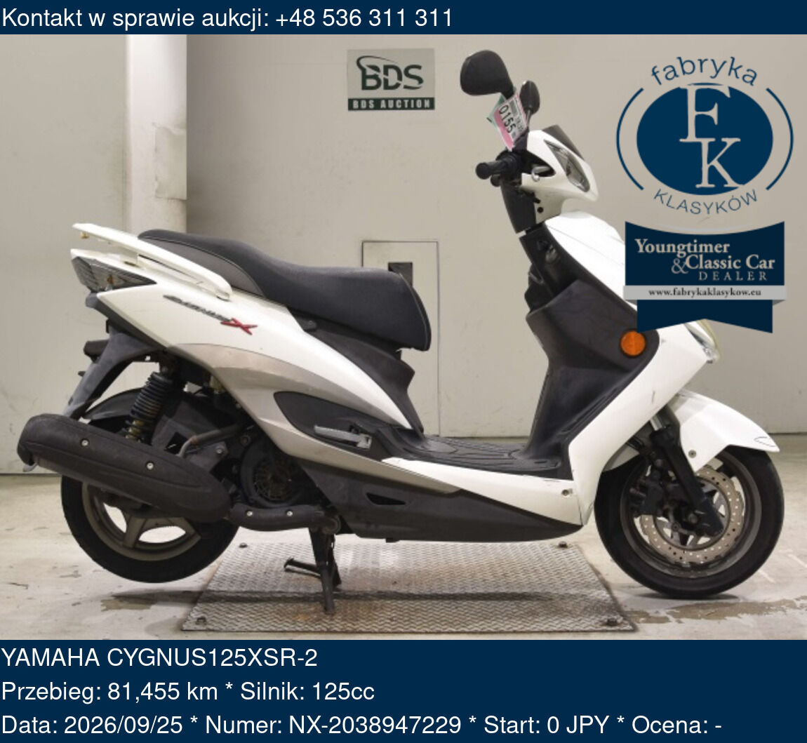 YAMAHA CYGNUS125XSR-2  - zdjęcie 2