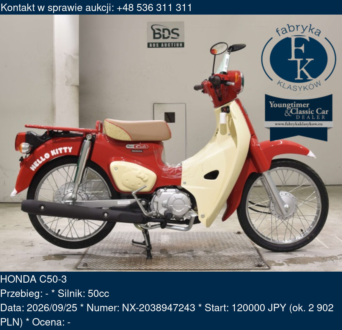 HONDA C50-3 - zdjęcie 2