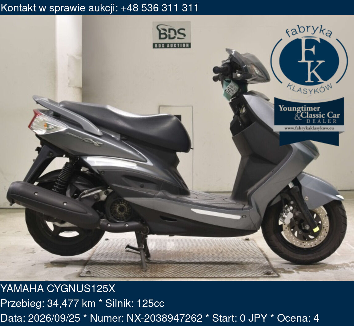 YAMAHA CYGNUS125X  - zdjęcie 2