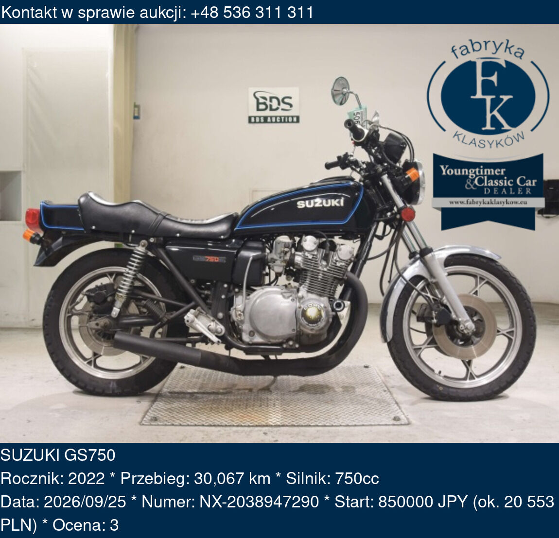 SUZUKI GS750 2022 - zdjęcie 2