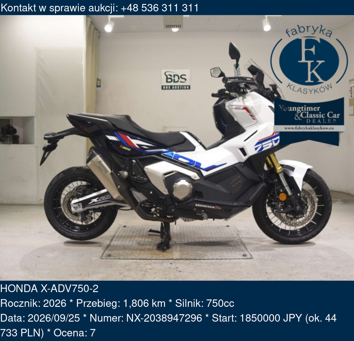 HONDA X-ADV750-2 2026 - zdjęcie 2