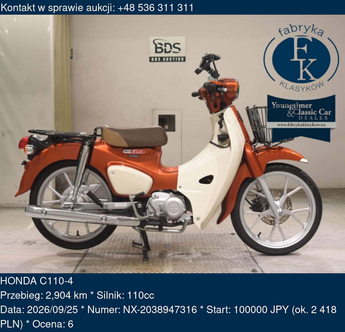 HONDA C110-4  - zdjęcie 2