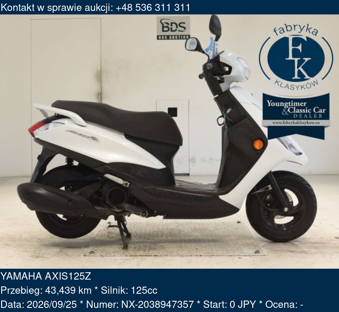 YAMAHA AXIS125Z  - zdjęcie 2