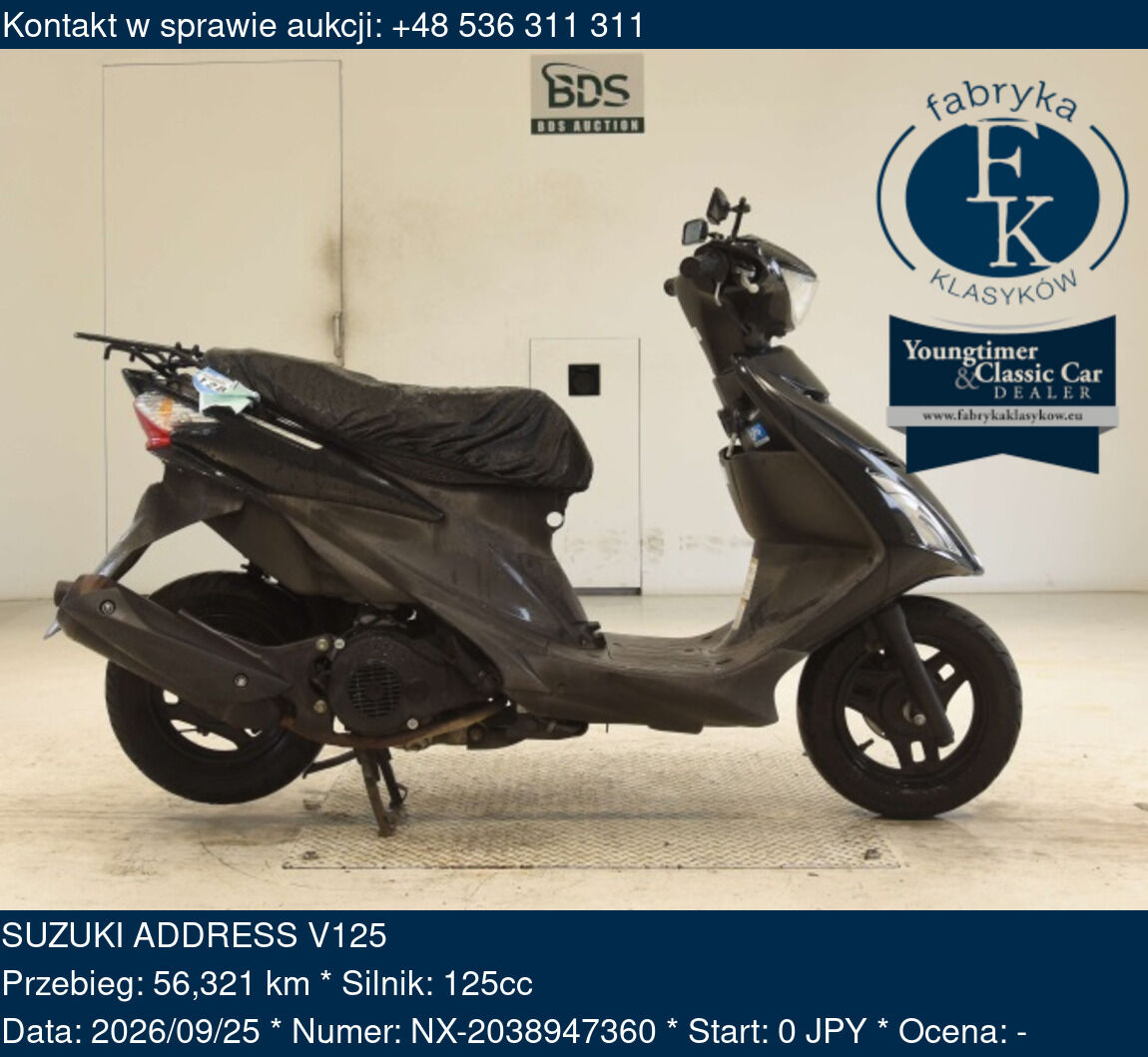 SUZUKI ADDRESS V125  - zdjęcie 2