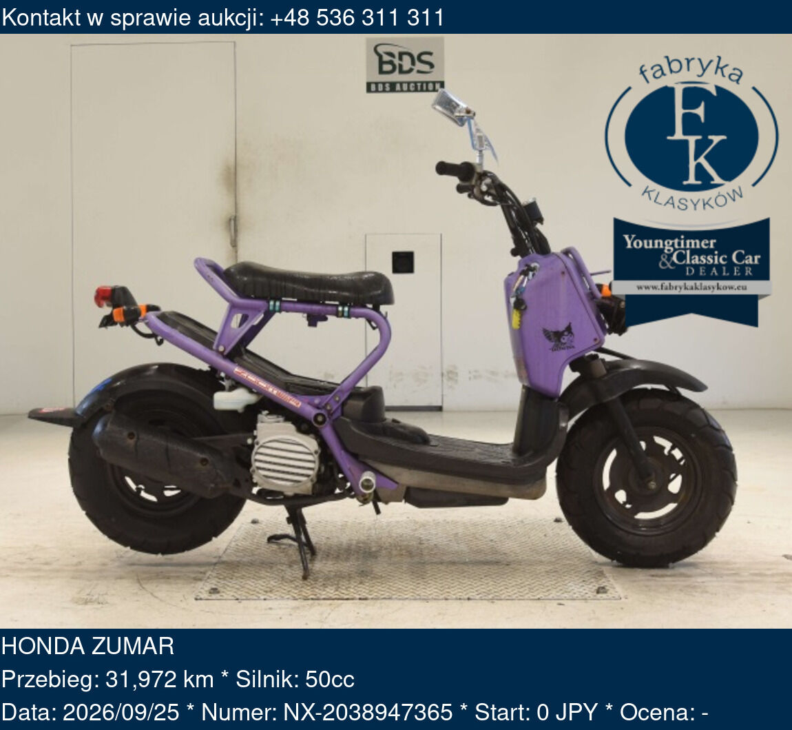 HONDA ZUMAR  - zdjęcie 2