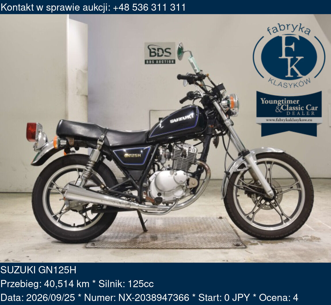 SUZUKI GN125H  - zdjęcie 2