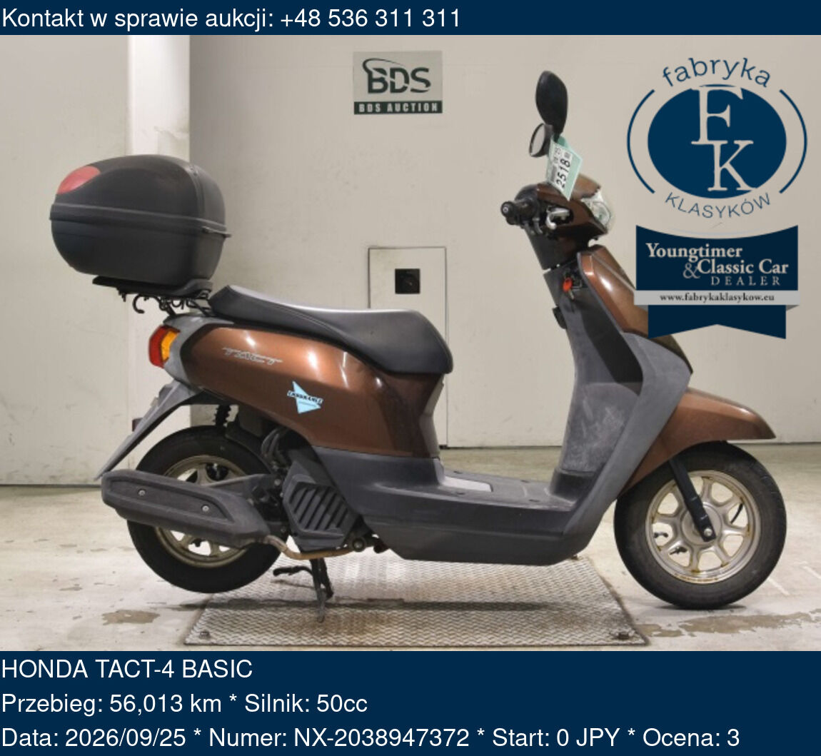 HONDA TACT-4 BASIC  - zdjęcie 2