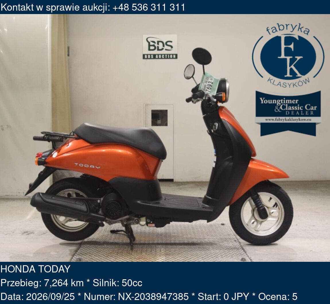 HONDA TODAY  - zdjęcie 2