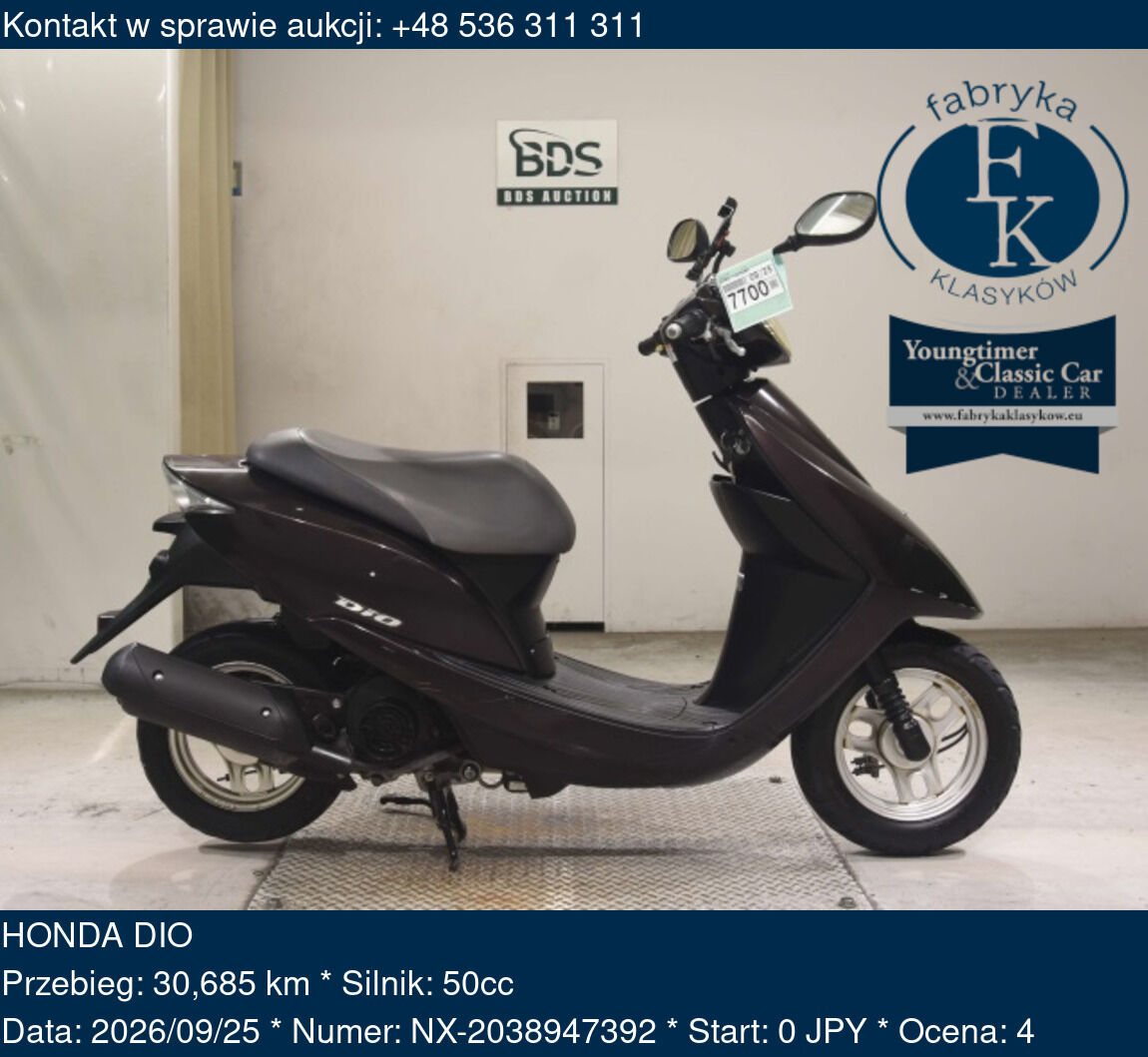 HONDA DIO  - zdjęcie 2
