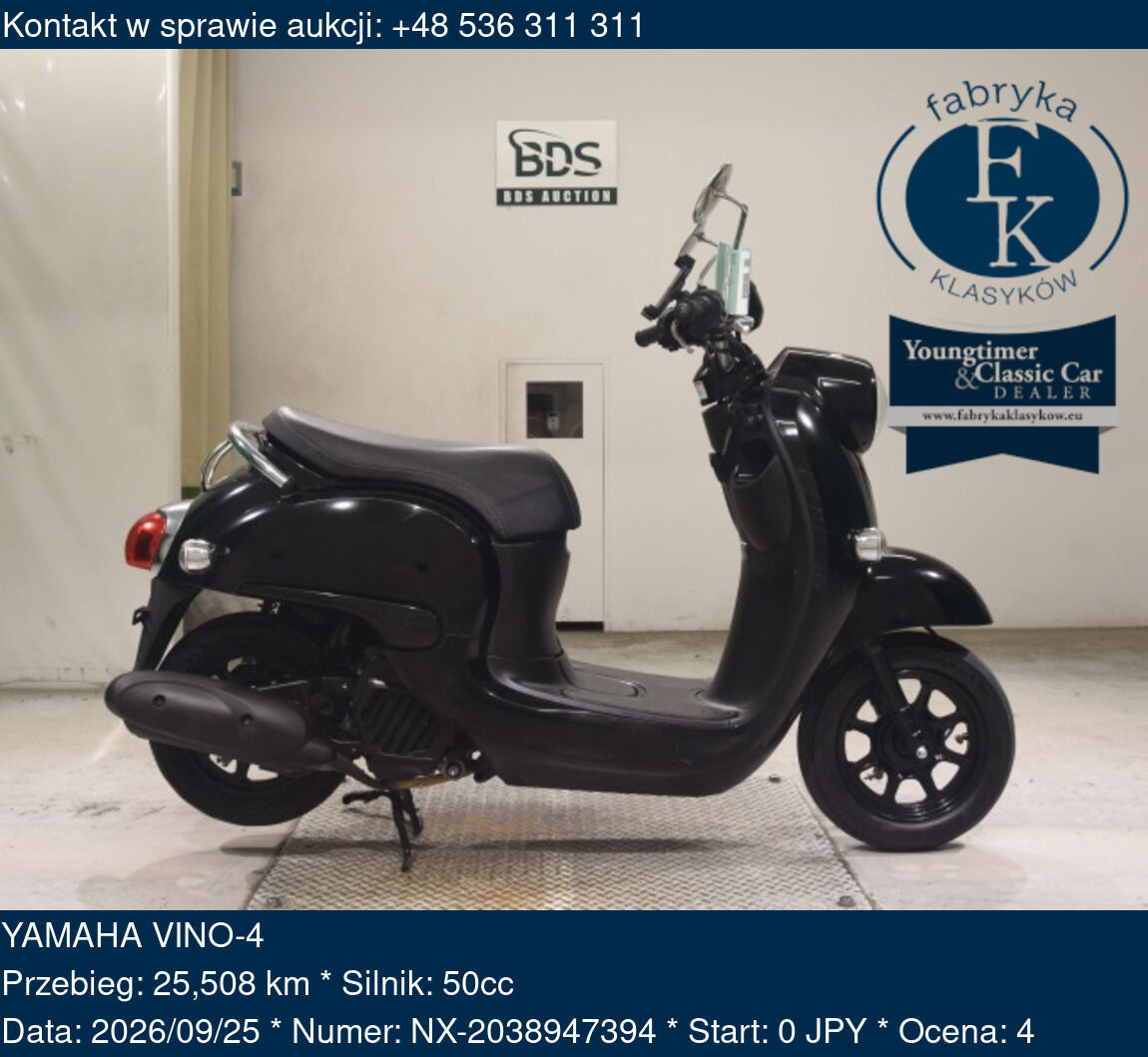 YAMAHA VINO-4  - zdjęcie 2