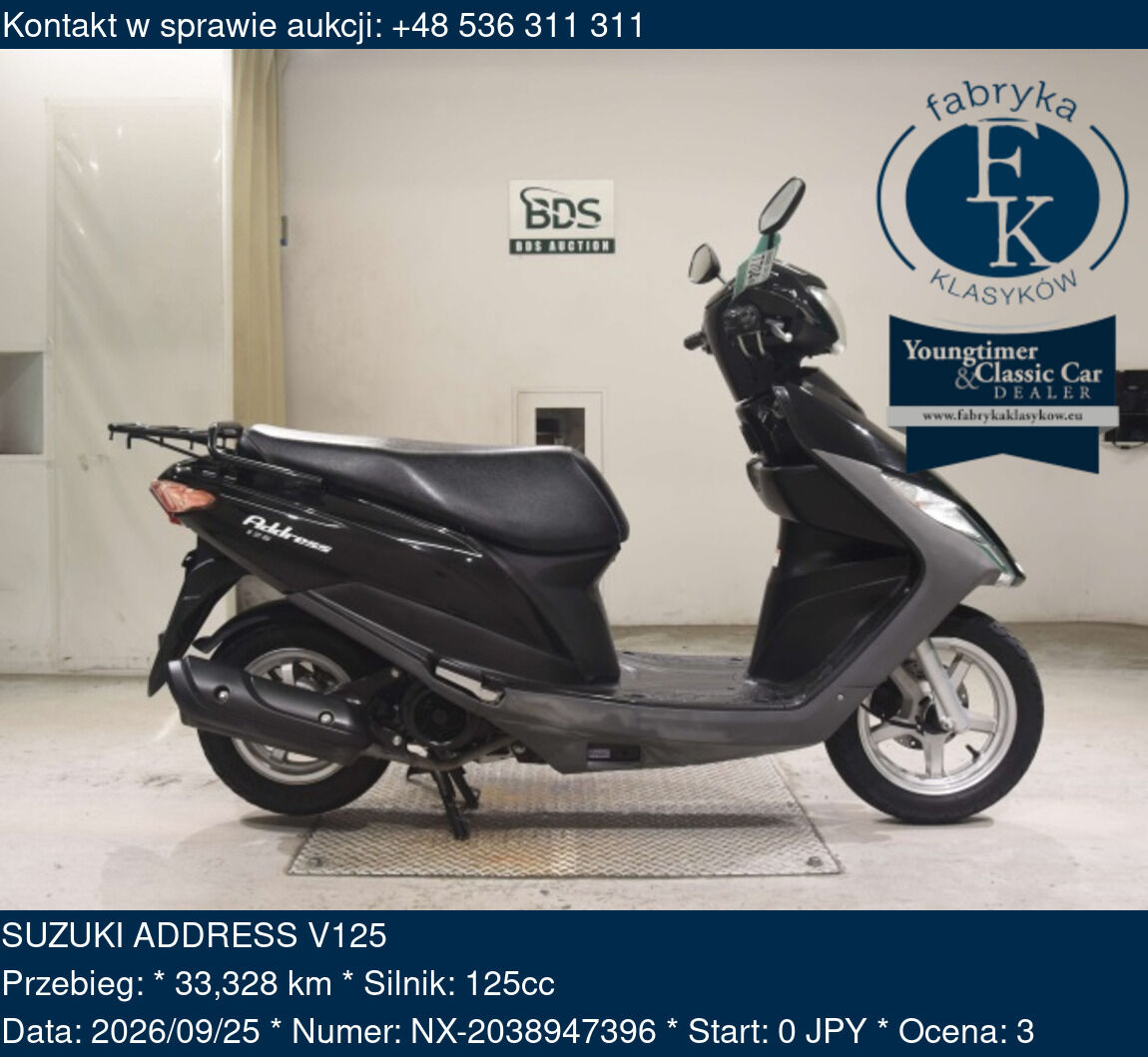 SUZUKI ADDRESS V125  - zdjęcie 2
