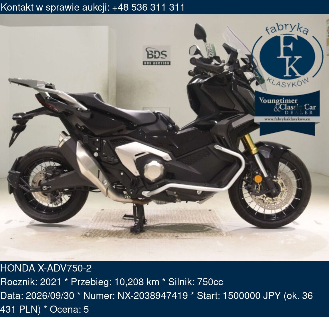 HONDA X-ADV750-2 2021 - zdjęcie 2