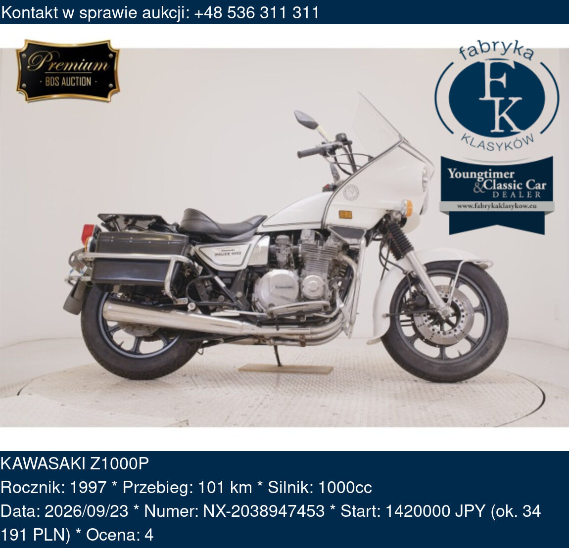 KAWASAKI Z1000P 1997 - zdjęcie 2