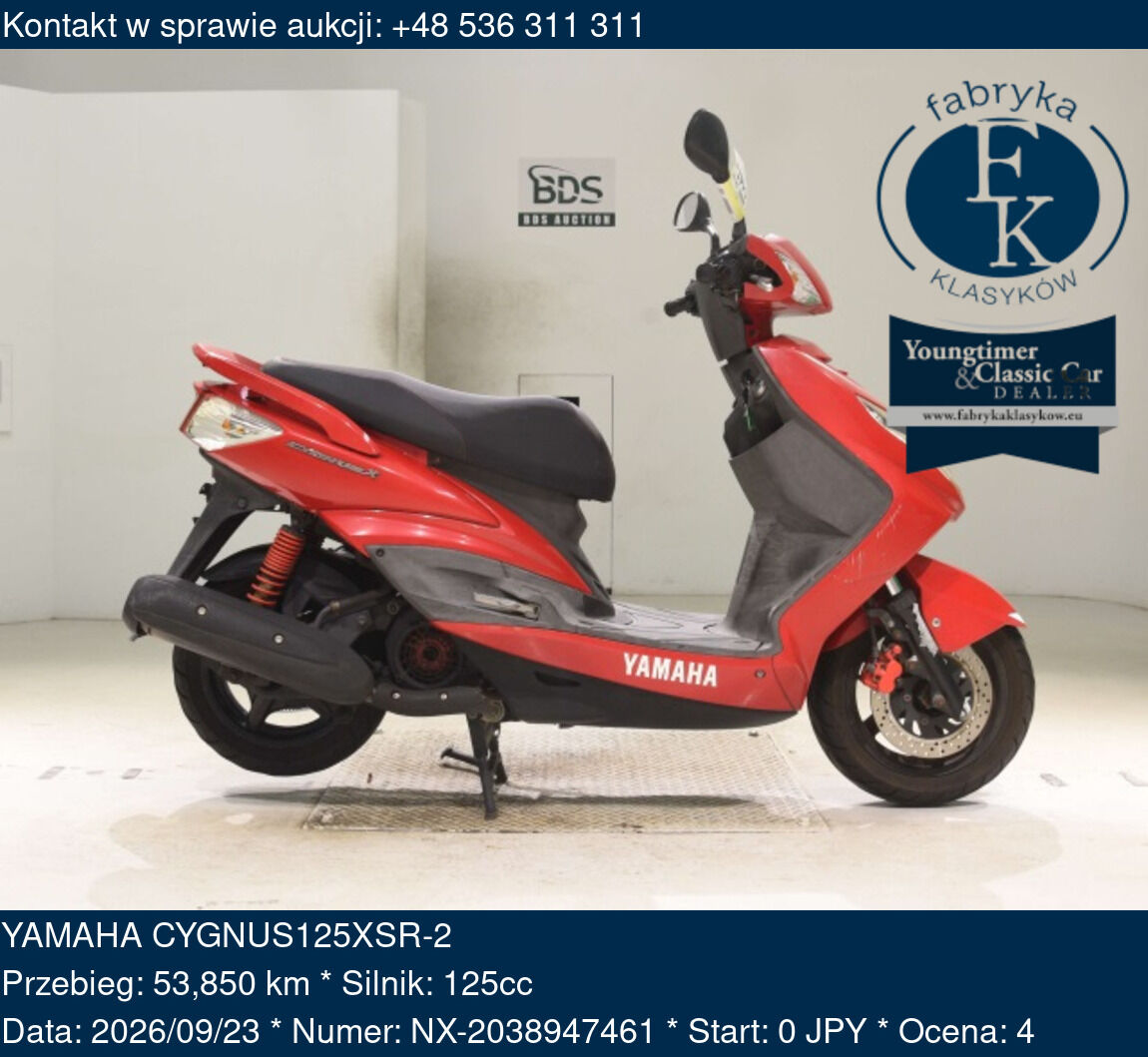 YAMAHA CYGNUS125XSR-2  - zdjęcie 2