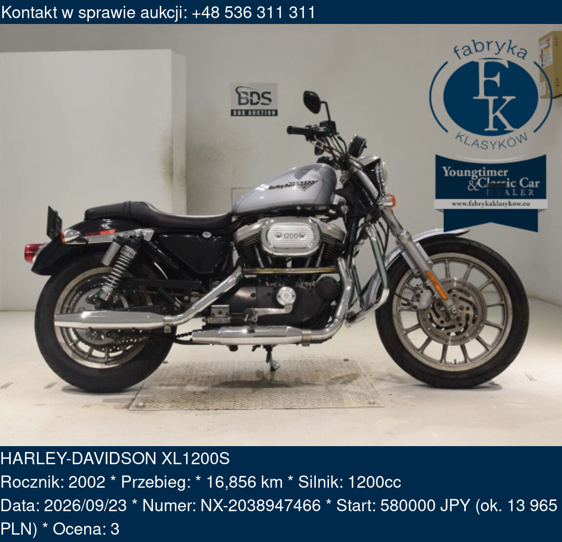HARLEY-DAVIDSON XL1200S 2002 - zdjęcie 2