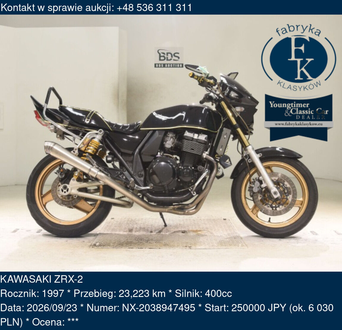KAWASAKI ZRX-2 1997 - zdjęcie 2