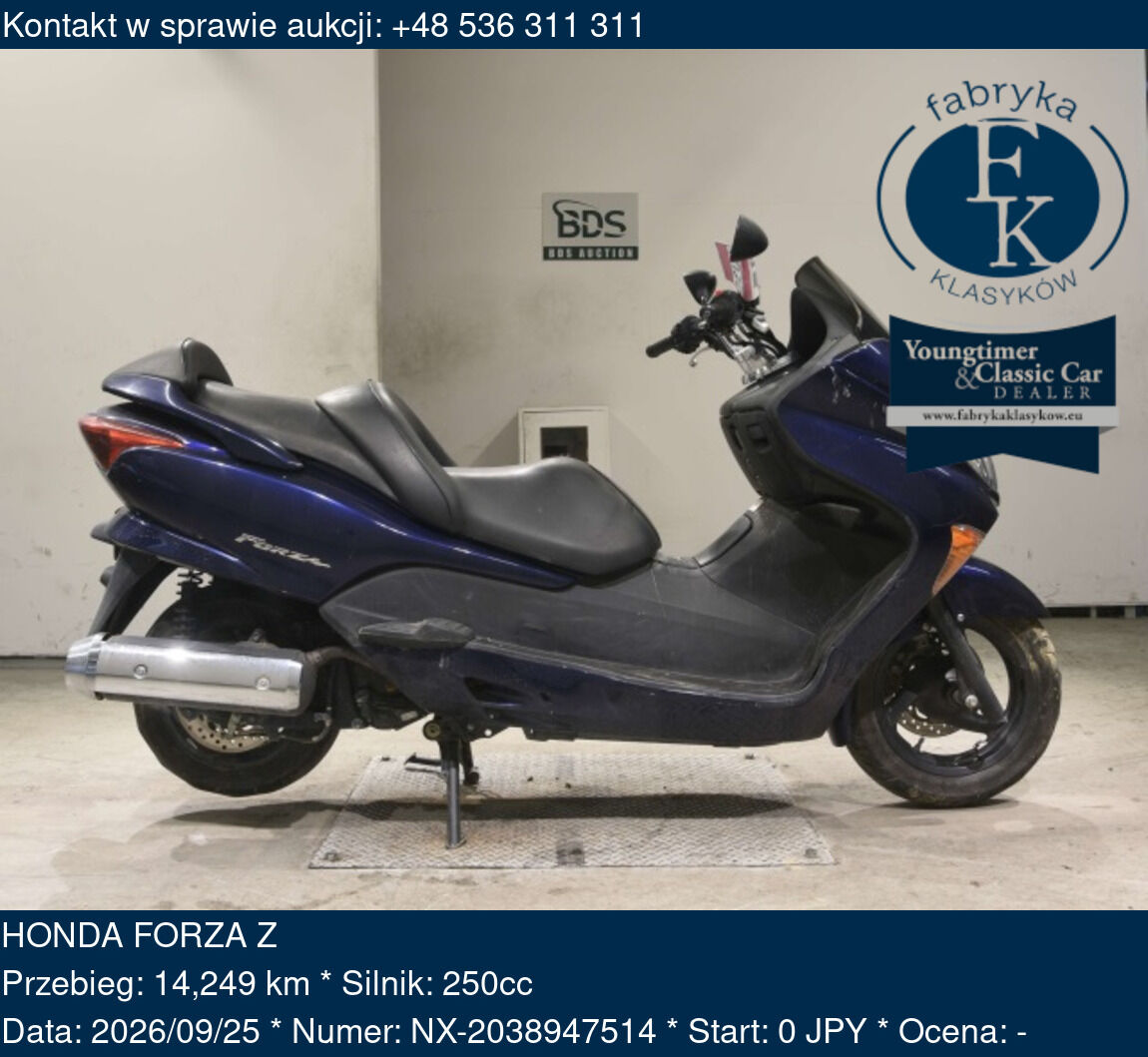 HONDA FORZA Z  - zdjęcie 2