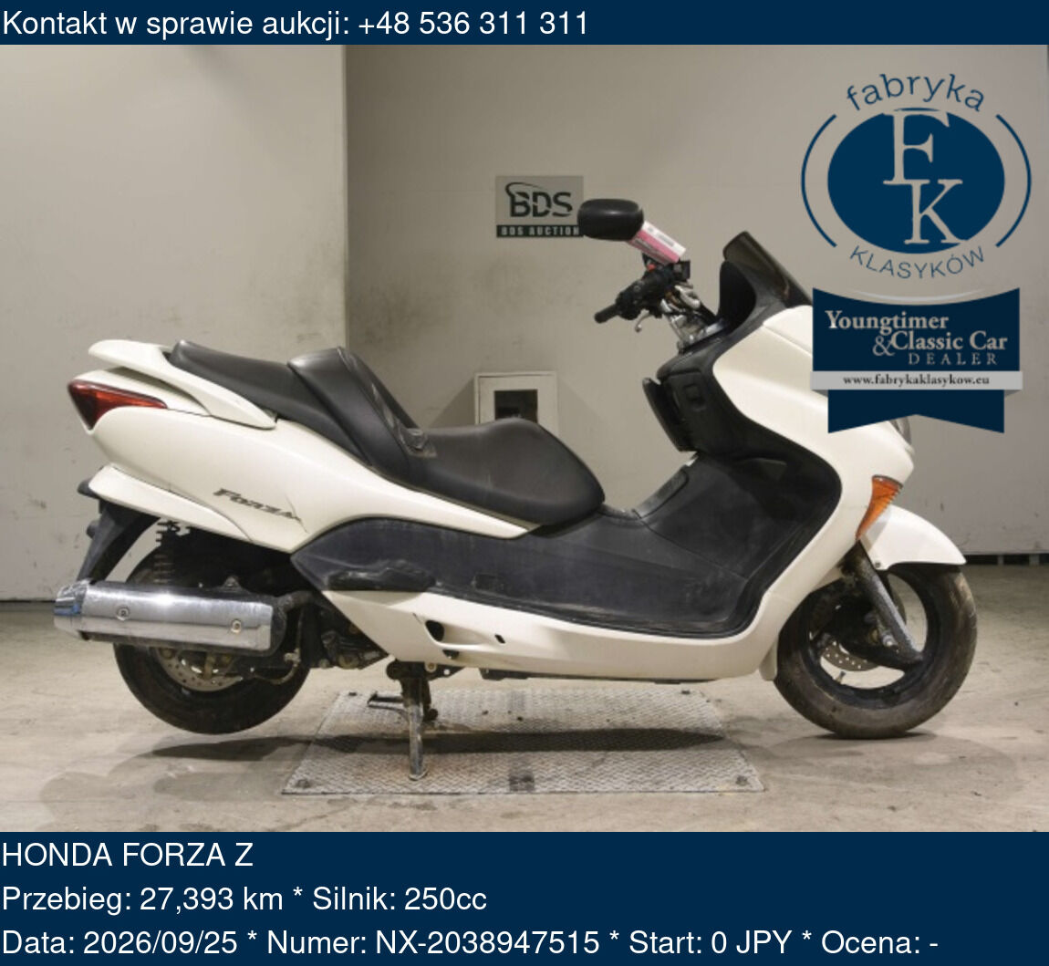 HONDA FORZA Z  - zdjęcie 2