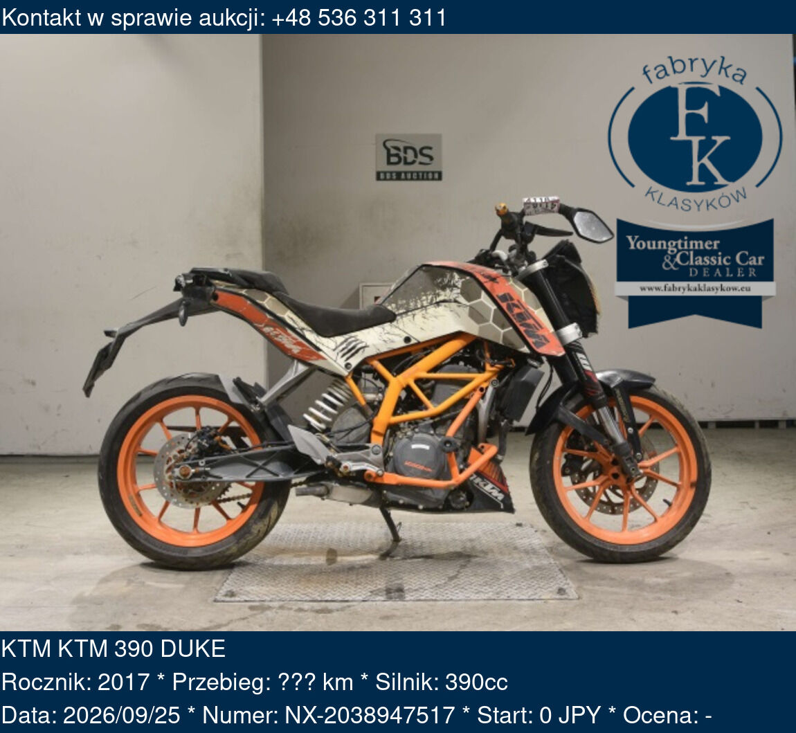 KTM KTM 390 DUKE 2017 - zdjęcie 2