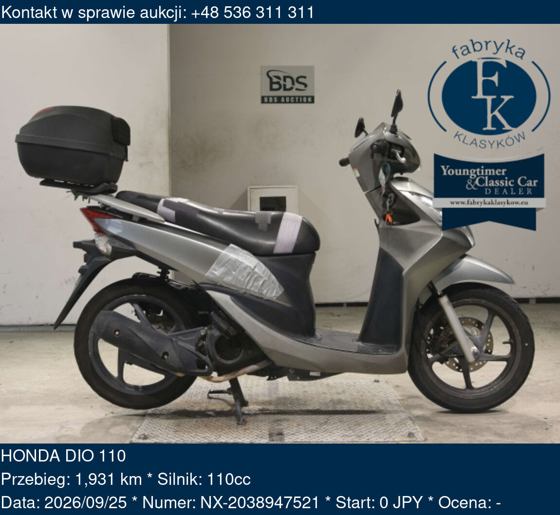 HONDA DIO 110  - zdjęcie 2