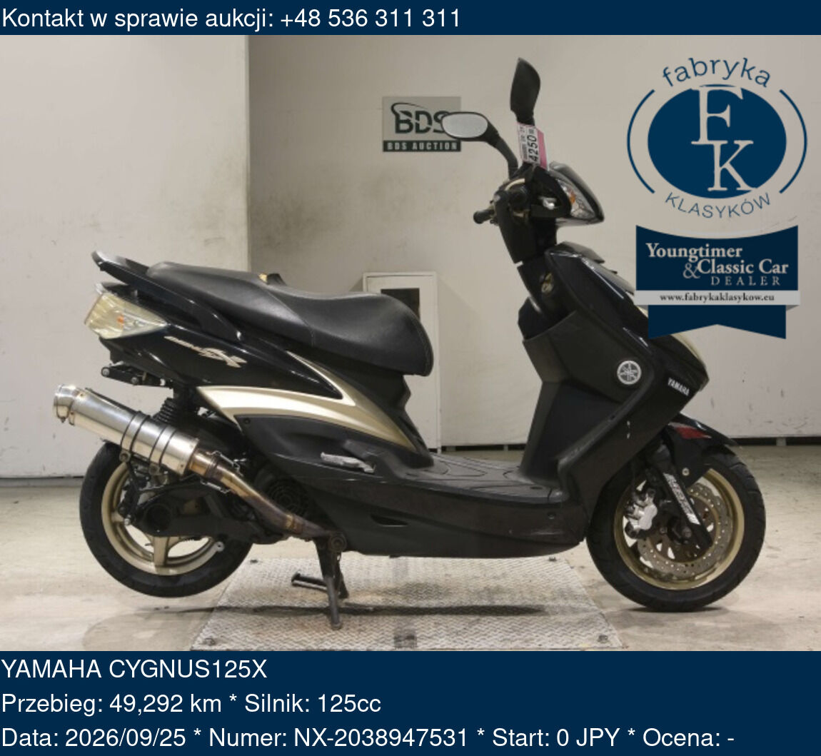 YAMAHA CYGNUS125X  - zdjęcie 2