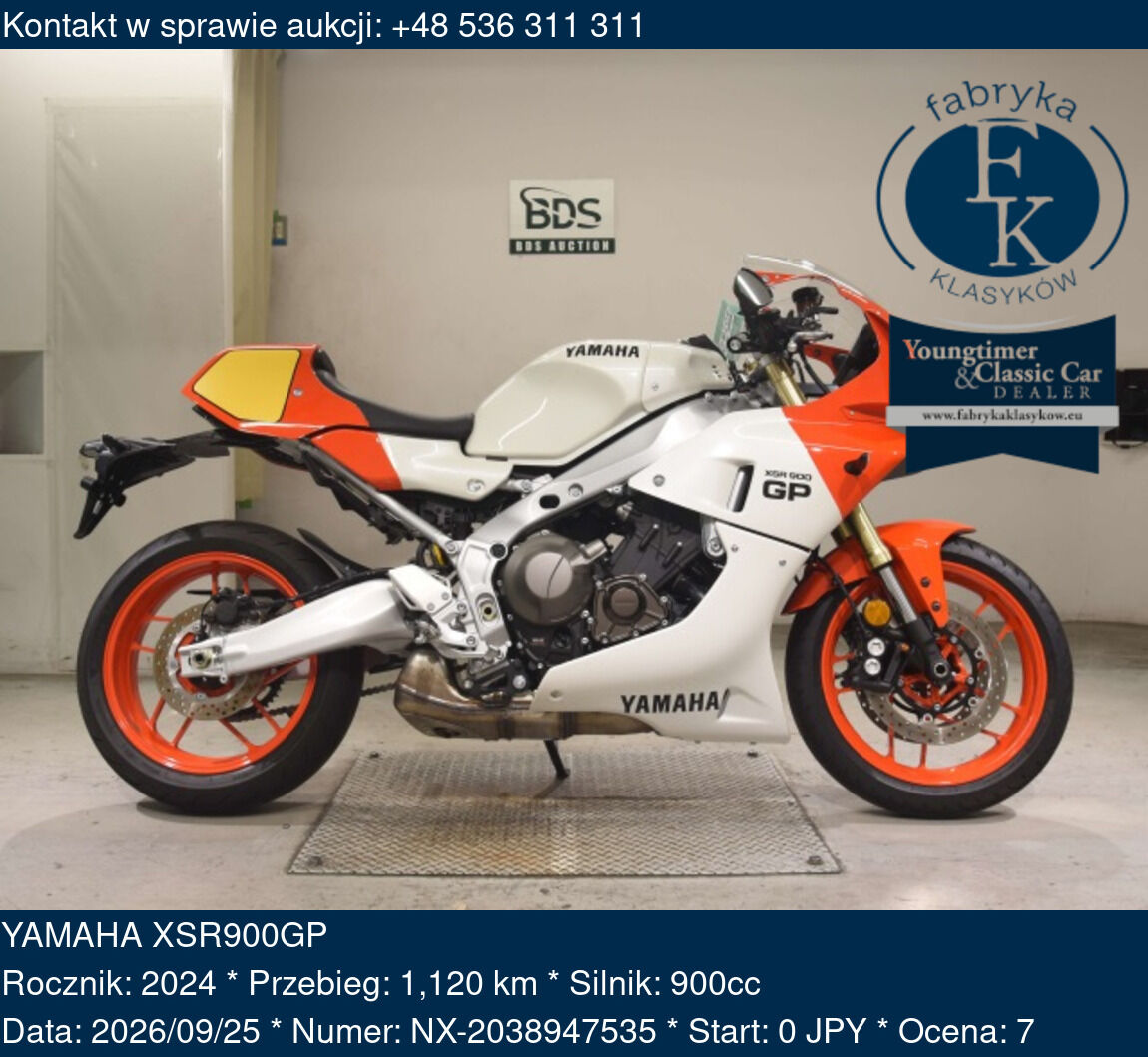 YAMAHA XSR900GP 2024 - zdjęcie 2