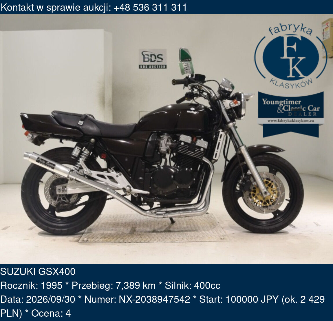 SUZUKI GSX400 1995 - zdjęcie 2