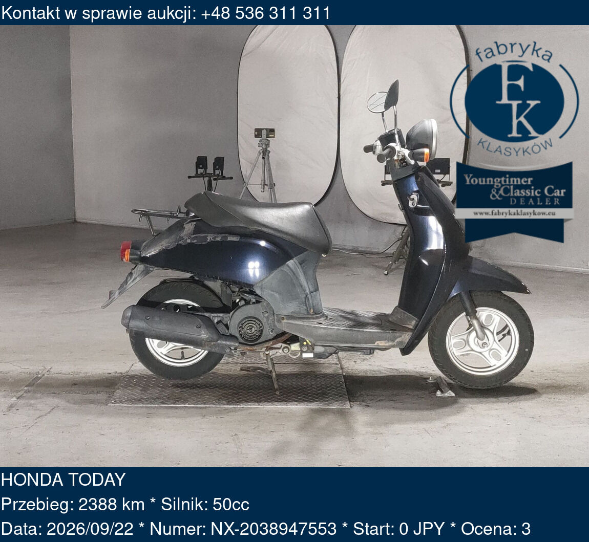 HONDA TODAY  - zdjęcie 2